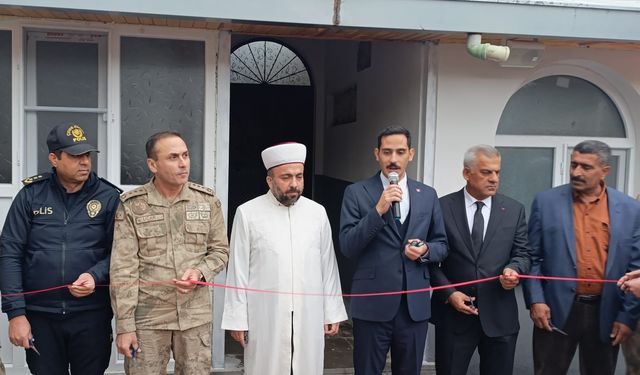 Alaca Camii yeniden ibadete açıldı