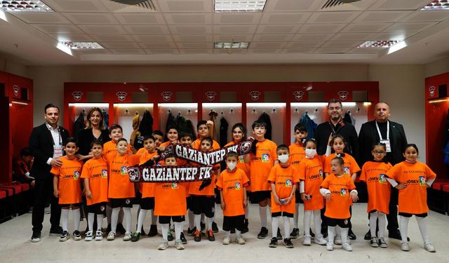 Gaziantep FK yönetimi bu hareketiyle alkış aldı