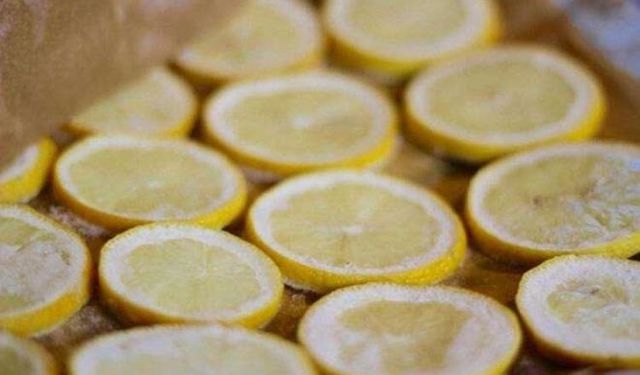 Dondurulmuş limonun mucizevi faydaları!