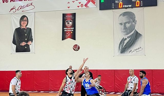 Gazişehir Gaziantep, 2'de 2 yaptı 64-44