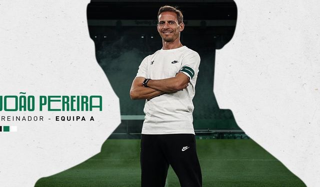 Sporting'de Joao Pereira dönemi başlıyor!