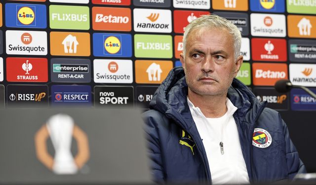 Mourinho: "Yarın iyi bir maç olması için her koşul var"