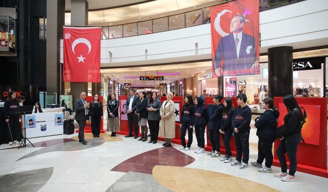 SANKO Okulları’ndan anlamlı sergi