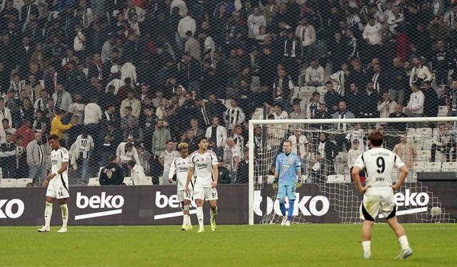 Süper Lig’de Beşiktaş, evindeki ilk yenilgisini aldı