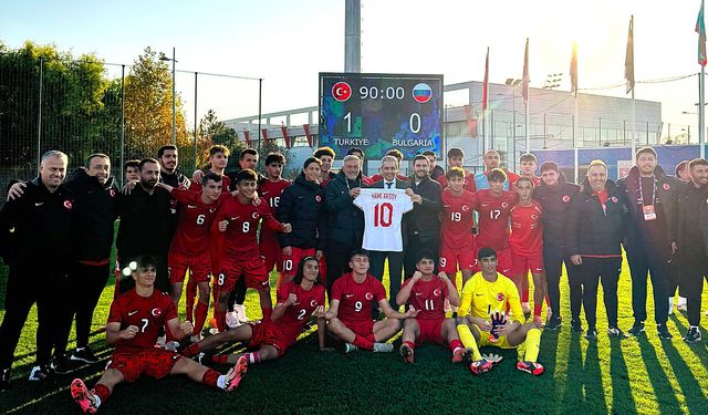 U17'lik Millilerden önemli sonuç