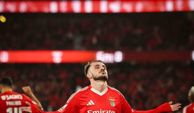 Aktürkoğlu, Benfica'ya galibiyet getirdi!