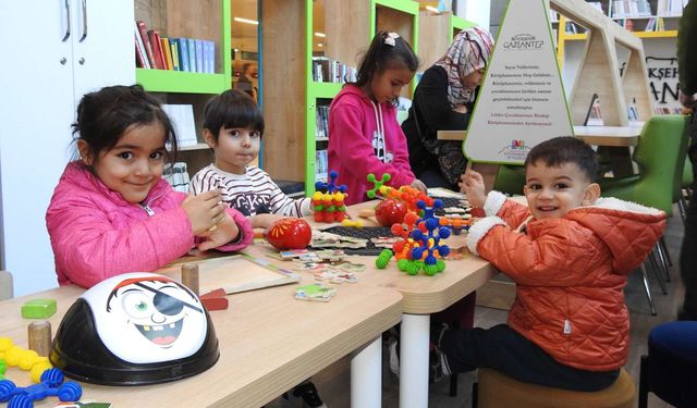 Şehir Hastanesi'nde çocuklara özel kütüphane