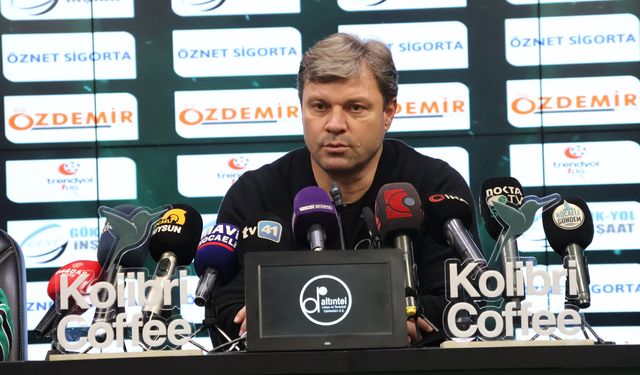 Kocaelispor Teknik Direktörü Sağlam istifa etti!