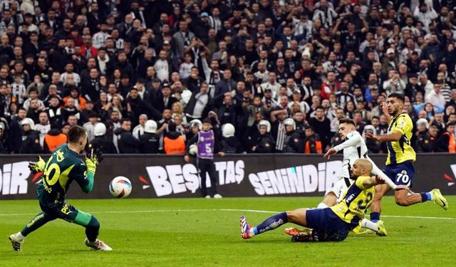 Fenerbahçe’nin 26 maçlık deplasman serisine Beşiktaş son verdi