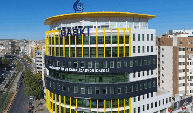 GAZİANTEP SU VE KANALİZASYON İDARESİ (GASKİ) GENEL MÜDÜRLÜĞÜ İLANI