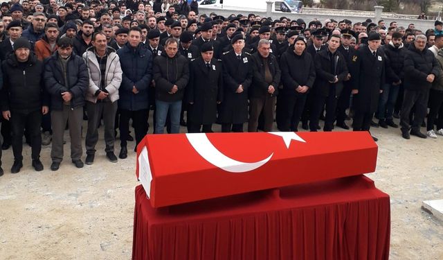 Jandarma Astsubay Çavuş son yolculuğuna uğurlandı