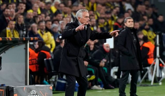 Mourinho: “Gol atabilmek için yeterince pozisyon ürettik”