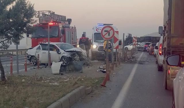 Gaziantep karayolunda kaza!