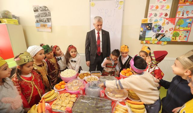 Tahmazoğlu, miniklerle Yerli Malı Haftası’nı kutladı