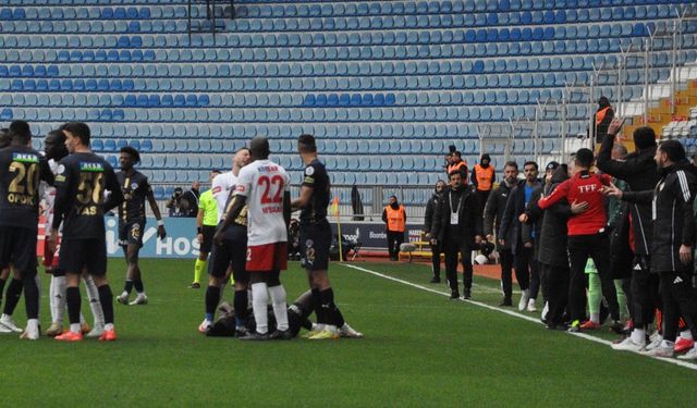 TFF, Kasımpaşa - Gaziantep FK maçının cezalarını açıkladı!