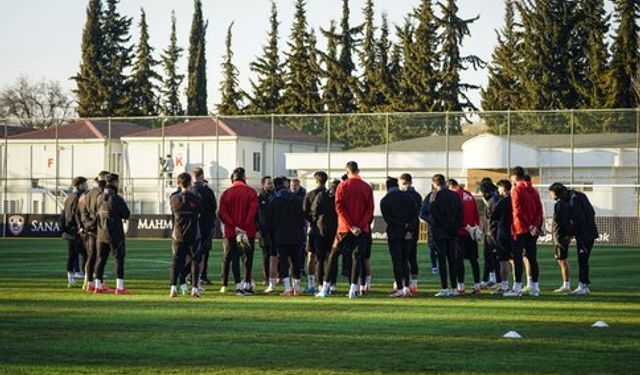 Gaziantep FK, Galatasaray'a Hazırlanıyorl