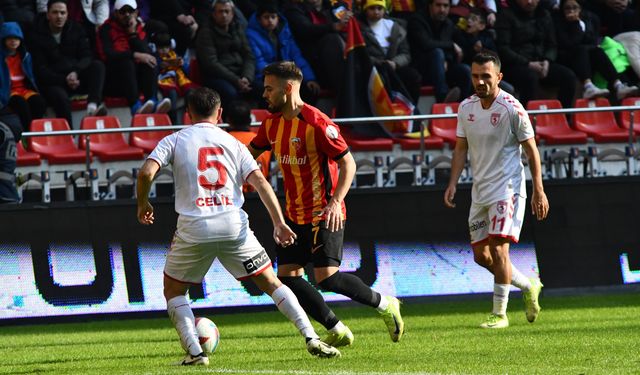 Kayserispor-Samsunspor Maç Sonucu