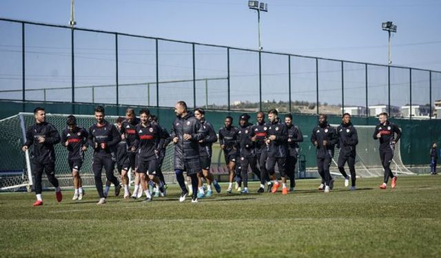 Gaziantep FK, Galatasaray maçına hazırlanıyor