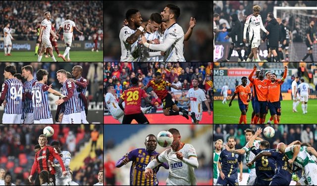 Süper Lig'de 20. Hafta Görünümü