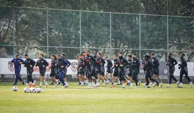 Gaziantep FK Yeniden Sahaya İndi