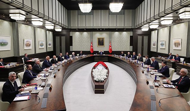 Cumhurbaşkanlığı Kabinesi Toplandı