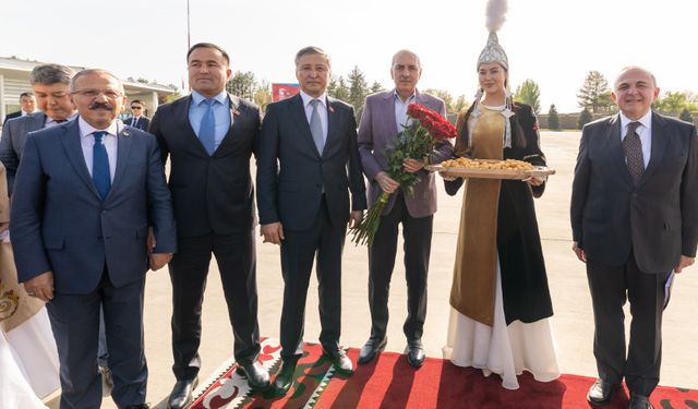 TBMM Başkanı Kurtulmuş, Kırgızistan’da