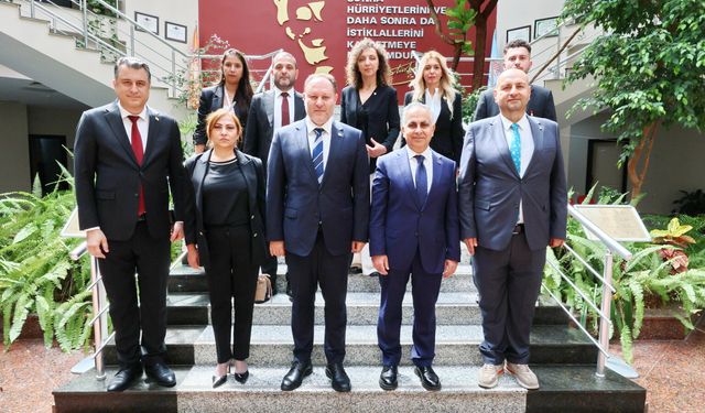 Öztürkler'den GAÜN Rektörü Doğan'a Ziyaret