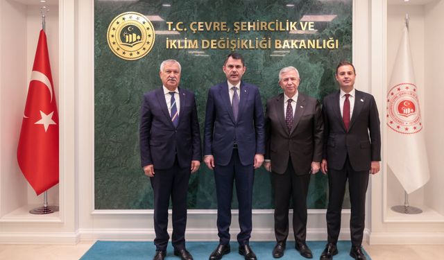CHP Heyetinden, Bakan Kurum’a Ziyaret