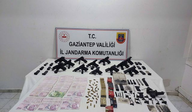 Gaziantep’te Cephanelik Ele Geçirildi