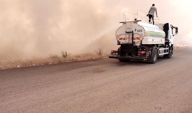 Gaziantep'te Çiftçilerin Emekleri Kül Oldu