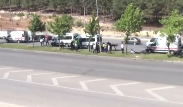 Gaziantep'te Servisler Çarpıştı! Yaralılar Var….