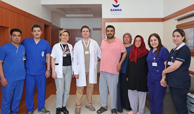 SANKO Hastanesi’nde Hayata Yeniden Tutundu