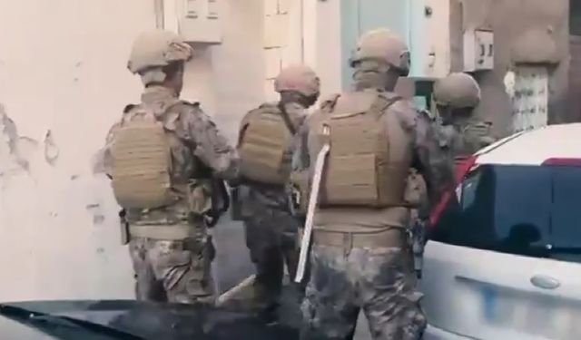 Gaziantep’te 14 Adrese Eş Zamanlı Operasyon!