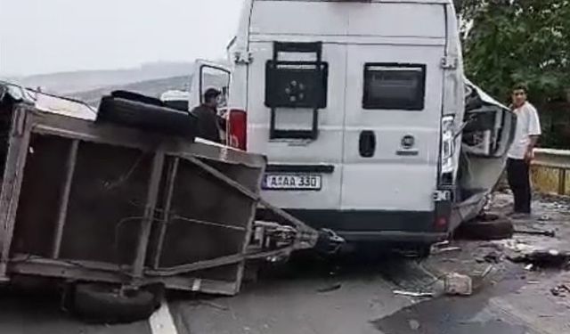 TAG Otoyolunda Feci Kaza!