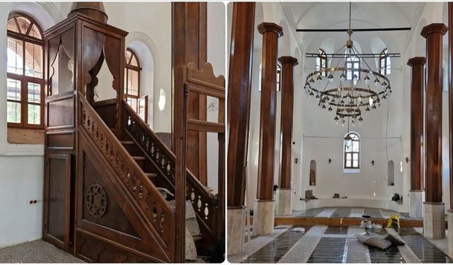 Tarihi Cami İbadete Açılıyor