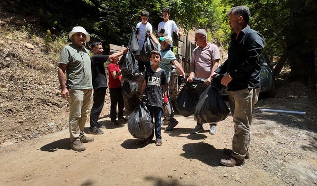 Gaziantep’te Doğaseverler Seferber Oldu