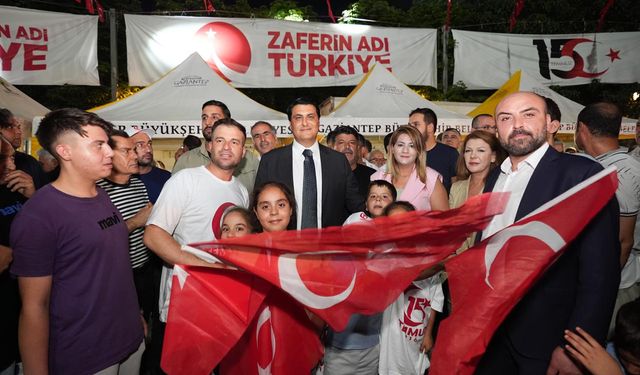 Şehitkamil’de 15 Temmuz Ruhu Yeniden Canlandı