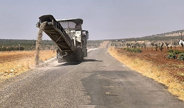 Gaziantep’te Tozlu Yollar Tarih Oluyor