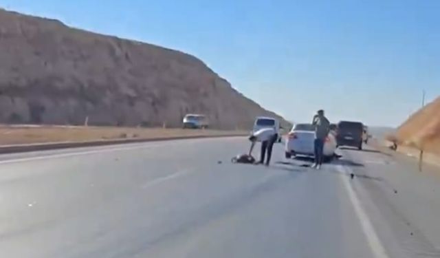 Gaziantep Yolu’nda Akıl Almaz Kaza!