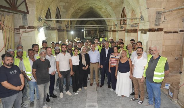 Gaziantep’te Asırlık Yapılar Yeniden Canlanıyor