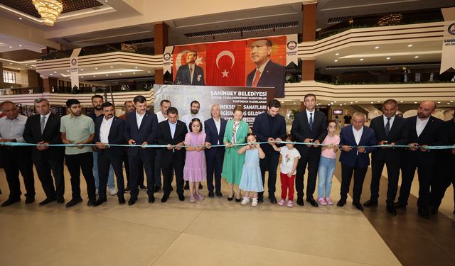 Şahinbey’de El Emeği Göz Nuru Eserler Sergilendi!