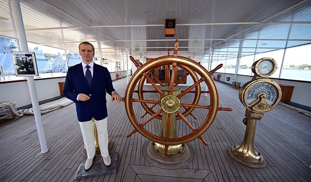 Atatürk'ün Manevi Mirası Savarona Boğazı Selamlayacak