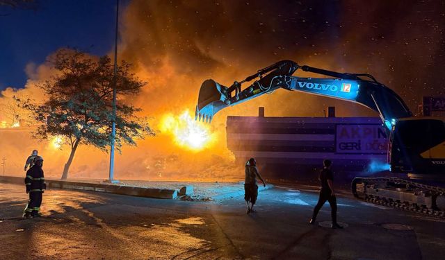 Gaziantep’te Korkutan Yangın Kontrol Altına Alındı