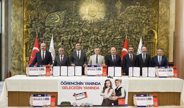 Gaziantep’te Örnek Projenin İmzaları Atıldı