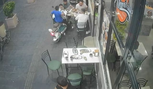 Gaziantep’te Lokantada Korku Dolu Anlar