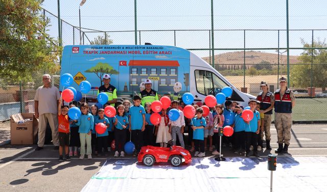 Gaziantep’te Miniklere Trafik Eğitimi