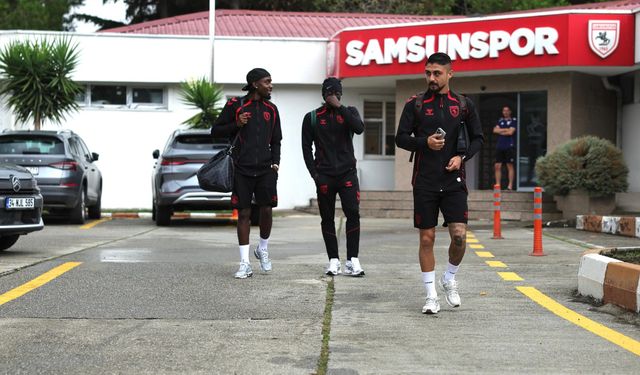 Samsunspor, Gaziantep'e Yola Çıktı