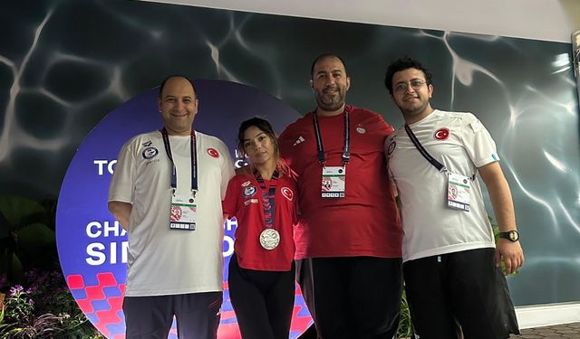Milli Sporcu Dünya İkinciliğiyle Gururlandırdı