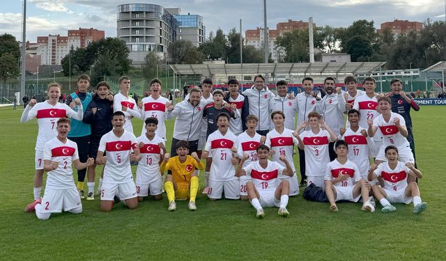 U15 Millilerden Heyecanlı Zafer