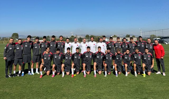 U18 Millî Takım Turnuva İçin Sahada